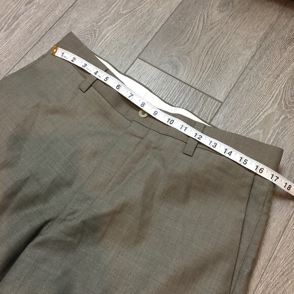 Men's Kenneth Cole Reaction 33x30 wool blend Dress pants - Picture 5 of 8